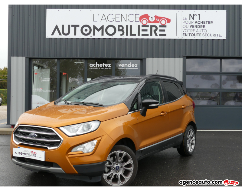 Acquisto Auto Usate, Auto Usate Economiche | Agenzia Automobiliare Ford Ecosport 1.0 ECOSPORT 125 TITANIUM/BUSINESS Orange Anno 2018 Manuelle Essence