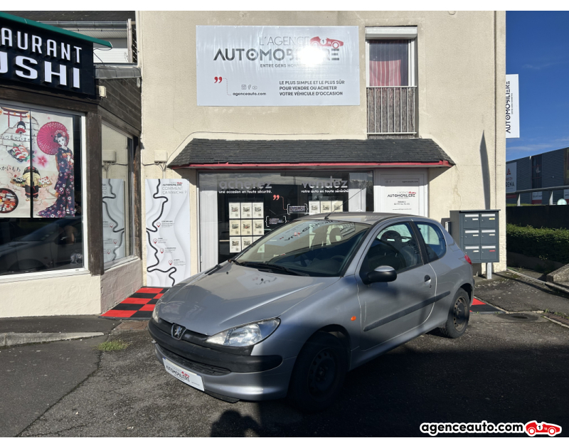Achat voiture occasion, Auto occasion pas cher | Agence Auto Peugeot 206 1.4 75CH BVA Gris Année 1999 Automatique Essence
