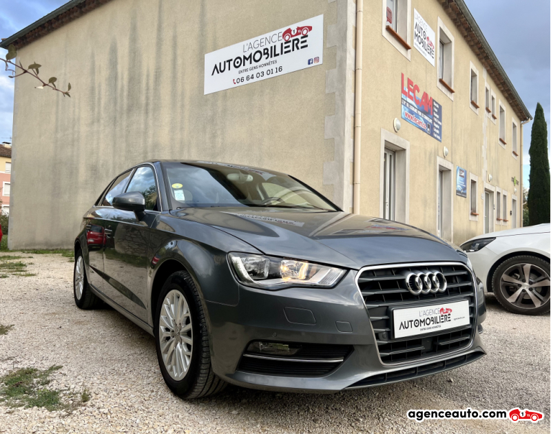 Achat voiture occasion, Auto occasion pas cher | Agence Auto Audi A3 Sportback 2.0 TDI 150CH AMBIENTE s-tronic Gris Année 2013 Automatique Diesel