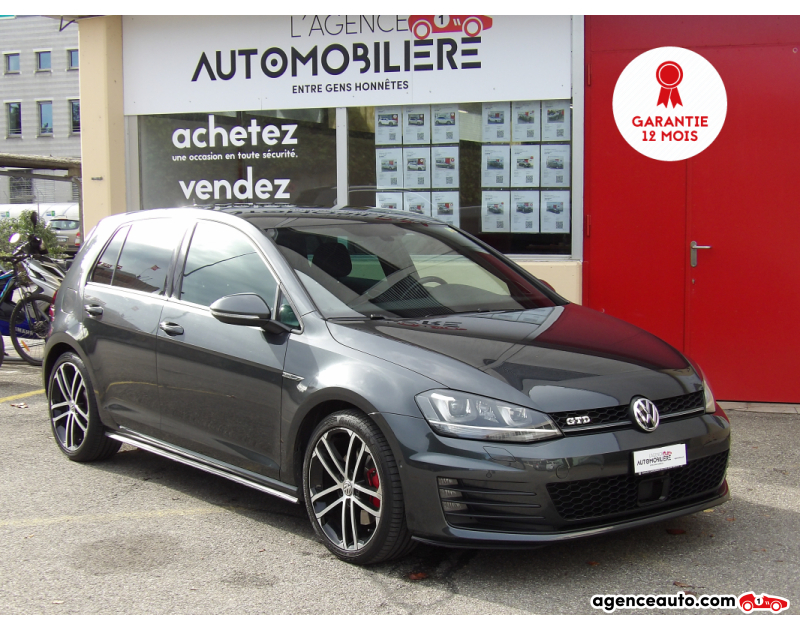 Acquisto Auto Usate, Auto Usate Economiche | Agenzia Automobiliare Volkswagen Golf 2.0 TDI GTD DSG Gris Anno 2016 Automatique Diesel