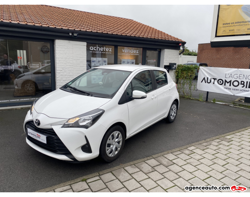 Achat voiture occasion, Auto occasion pas cher | Agence Auto Toyota Yaris III (3) 70 VVT-I ULTIMATE 5P Blanc Année 2020 Manuelle Essence
