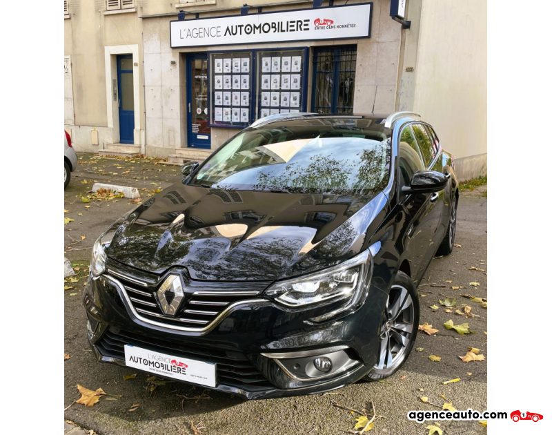 Compra de Coches Usados, Coches Usados Baratos %'|'% Agence Auto Renault Megane Estate ESTATE 1.3 TCE 140 INTENS Noir Año 2019 Manuelle Essence