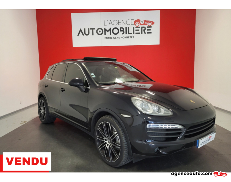 Achat voiture occasion, Auto occasion pas cher | Agence Auto Porsche Cayenne CAYENNE II 4.8 V8 400 S Noir Année 2011 Automatique Essence
