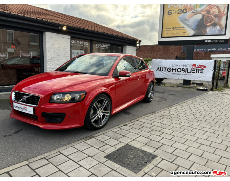Achat voiture occasion, Auto occasion pas cher | Agence Auto Volvo C30 2.4 D5 FAP R-DESIGN GEARTRONIC Rouge Année 2007 Automatique Diesel