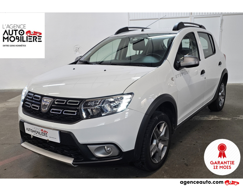 Gebrauchtwagenkauf, Günstige Gebrauchtwagen | Automobilienagentur Dacia Sandero STEPWAY 0.9 TCE 90 Blanc Jahr 2019 Manuelle Essence