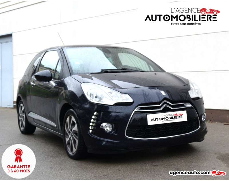 Compra de Carros Usados, Carros Usados Baratos | Auto Immo DS DS 3 DS3 e-HDi 90 AIRDREAM SO CHIC Bleu Ano 2014 Manuelle Diesel