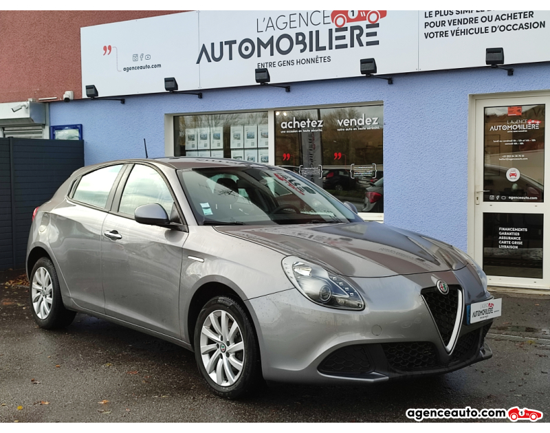 Achat voiture occasion, Auto occasion pas cher | Agence Auto Alfa Romeo Giulietta 1.6 JTDm 120 Super 1ère main Blanc Année 2018 Manuelle Diesel