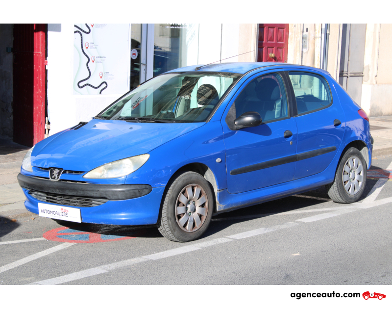 Achat voiture occasion, Auto occasion pas cher | Agence Auto Peugeot 206 1.4 HDI 70 (Entretien complet, Ct à jour ...) Bleu Année 2002 Manuelle Diesel