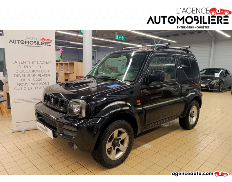 Achat voiture occasion, Auto occasion pas cher | Agence Auto Suzuki Jimny 1.5 DDIS 85 JLX 4WD Noir Année 2010 Manuelle Diesel