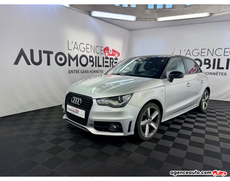 Achat voiture occasion, Auto occasion pas cher | Agence Auto Audi A1 Sportback 1.6 TDI 90 S-LINE S-TRONIC BVA Gris Année 2014 Automatique Diesel