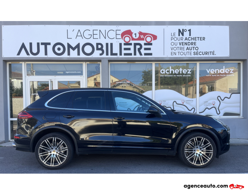 Gebrauchtwagenkauf, Günstige Gebrauchtwagen | Automobilienagentur Porsche Cayenne S 4.2 L V8 385 CV Noir Jahr 2016 Automatique Diesel