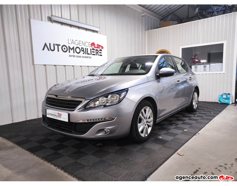 Achat voiture occasion, Auto occasion pas cher | Agence Auto Peugeot 308 1.6 HDI 120 Active Business Argent Année: 2016 Manuelle Diesel