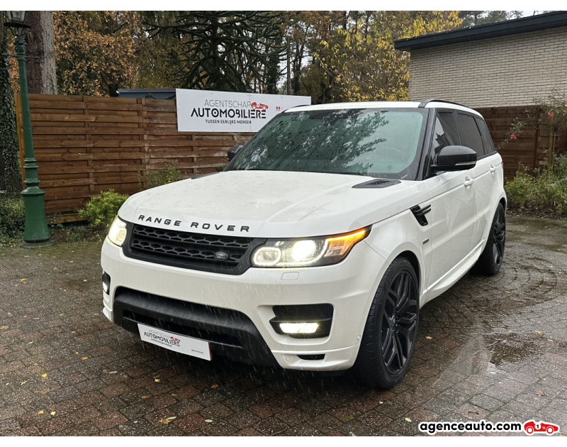Achat voiture occasion, Auto occasion pas cher | Agence Auto Land Rover Range Rover Sport 4,4 SD V8 AUTOBIOGRAFIE DYNAMIC Blanc Année 2017 Automatique Essence
