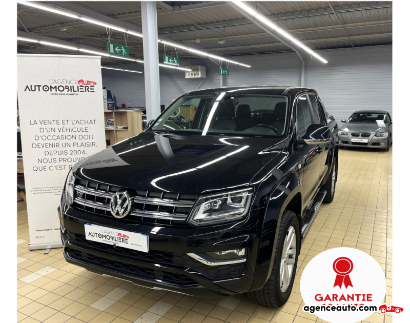Achat voiture occasion, Auto occasion pas cher | Agence Auto Volkswagen Amarok 3.0 TDI 258 CARAT Double Cabine PERMANENTE 4MOTION BVA Noir Année 2018 Automatique Diesel