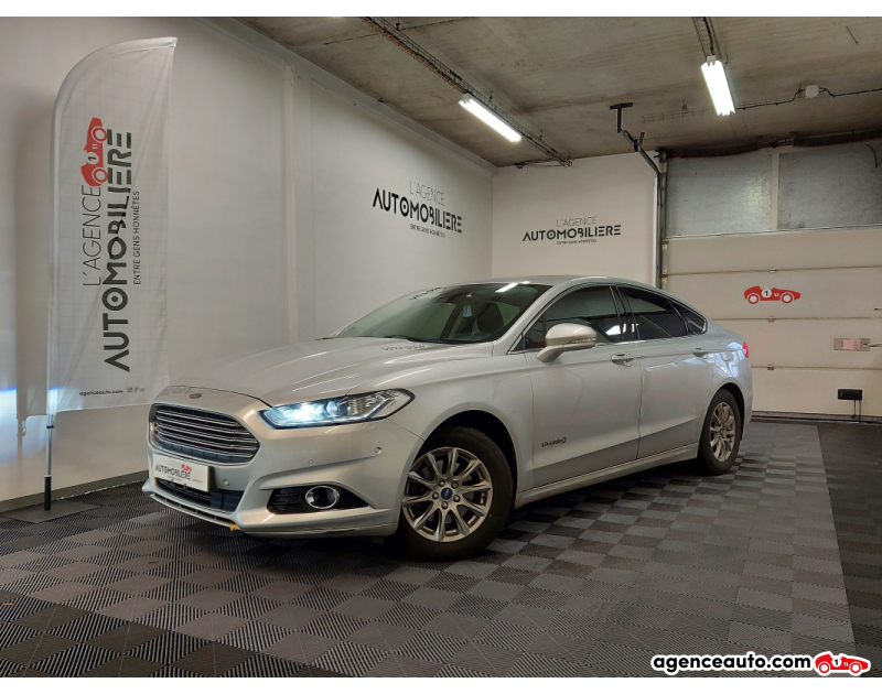 Achat voiture occasion, Auto occasion pas cher | Agence Auto Ford Mondeo IV HYBRID 2.0 187 7CV TITANIUM BUSINESS BVA6 + TOIT OUVRANT Gris Année 2018 Automatique Hybride