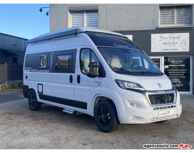 Achat voiture occasion, Auto occasion pas cher | Agence Auto Dreamer Camper Five 2.2 D55 UP 140 ADDICT - ETAT NEUF Blanc Année 2023 Automatique Diesel
