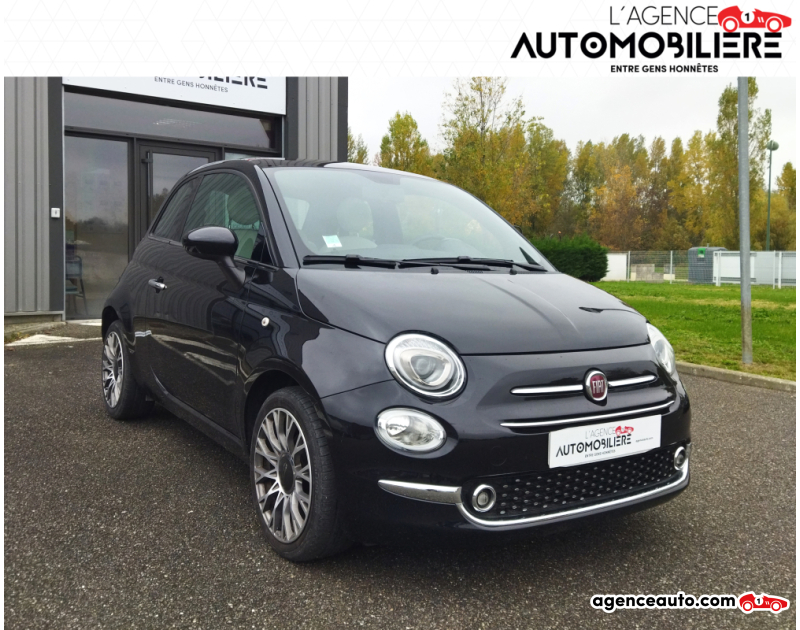 Acquisto Auto Usate, Auto Usate Economiche | Agenzia Automobiliare Fiat 500 1.2 69 ch Eco Pack S/S Star Noir Anno 2019 Manuelle Essence