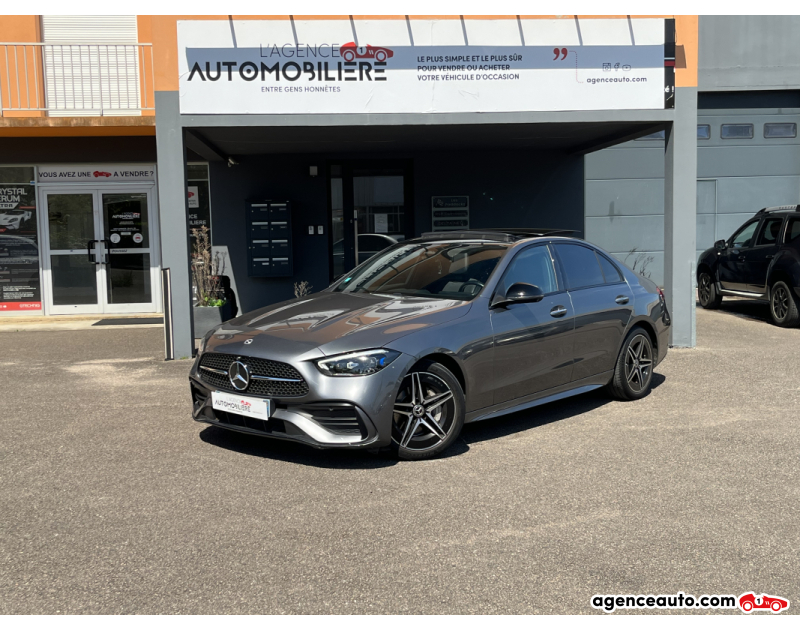 Acquisto Auto Usate, Auto Usate Economiche | Agenzia Automobiliare Mercedes Classe C 220d 2.0d EQ Boost 200cv AMG Line - Pack Premium Plus/Toit ouvrant/Sièges électriques-chauffants Gris Anno 2022 Automatique Diesel