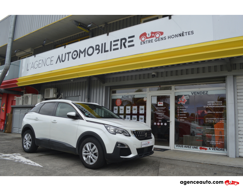 Achat voiture occasion, Auto occasion pas cher | Agence Auto Peugeot 3008 1.5 BlueHDi 130ch Active Blanc Année 2020 Manuelle Diesel