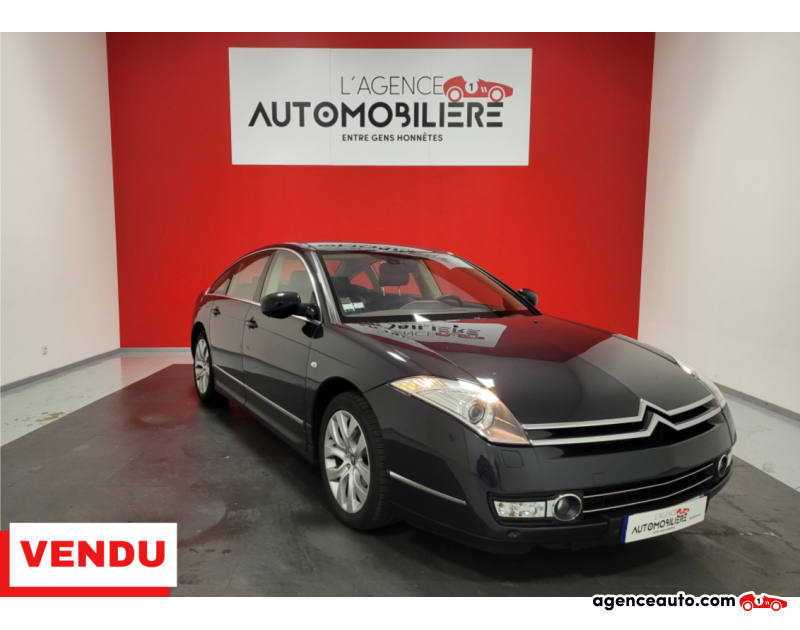 Achat voiture occasion, Auto occasion pas cher | Agence Auto Citroen C6 3.0 V6 HDi 240 Exclusive + DISTRIBUTION Gris Année 2012 Automatique Diesel