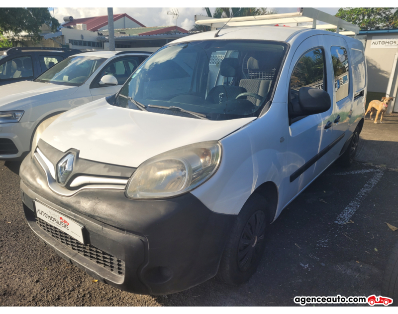 Achat voiture occasion, Auto occasion pas cher | Agence Auto Renault Kangoo 1.5L Dci MAXI Blanc Année 2015 Manuelle Diesel
