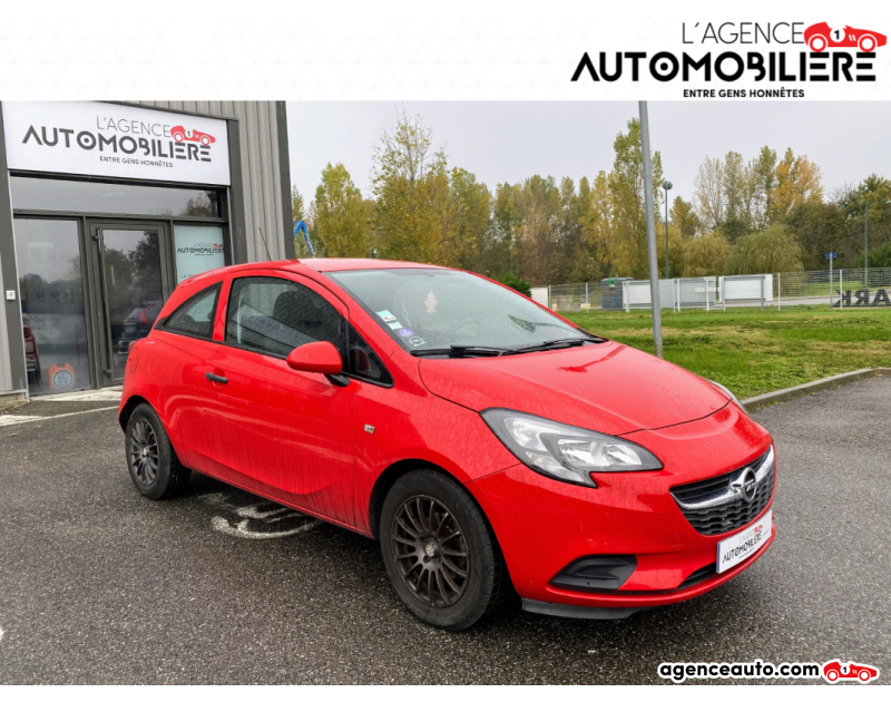 Achat voiture occasion, Auto occasion pas cher | Agence Auto Opel Corsa 1.2 ESSENTIA 70CV Rouge Année 2016 Manuelle Essence