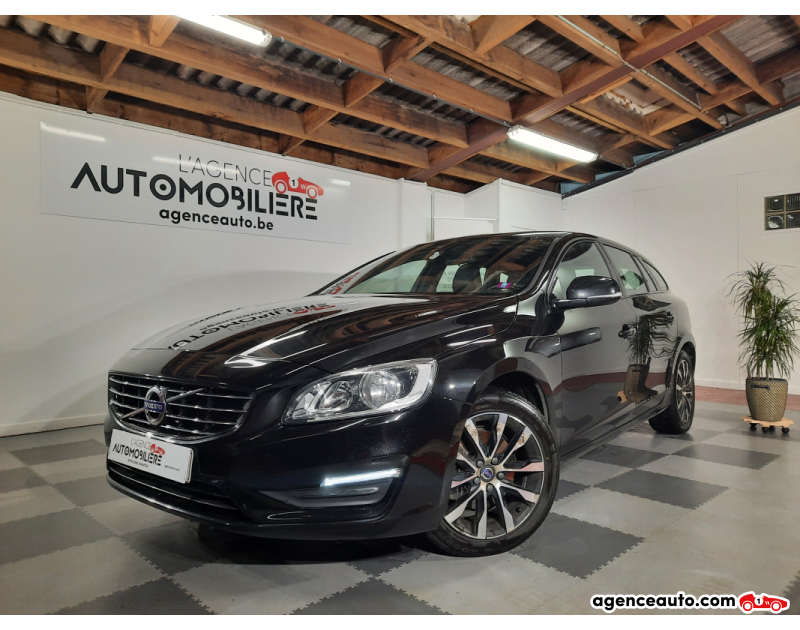 Achat voiture occasion, Auto occasion pas cher | Agence Auto Volvo V60 2.0i T3 Dynamic Edition 152Ch Boite Manuelle 6V*TVA*/ Garantie 12 Mois Noir Année 2018 Manuelle Essence