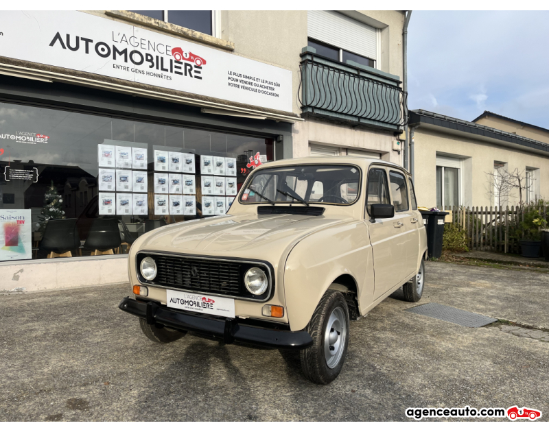 Achat voiture occasion, Auto occasion pas cher | Agence Auto Renault R4 0.8 29cv 112302 - 2ème main - Suivi intégral - 4L Beige Année 1983 Manuelle Essence