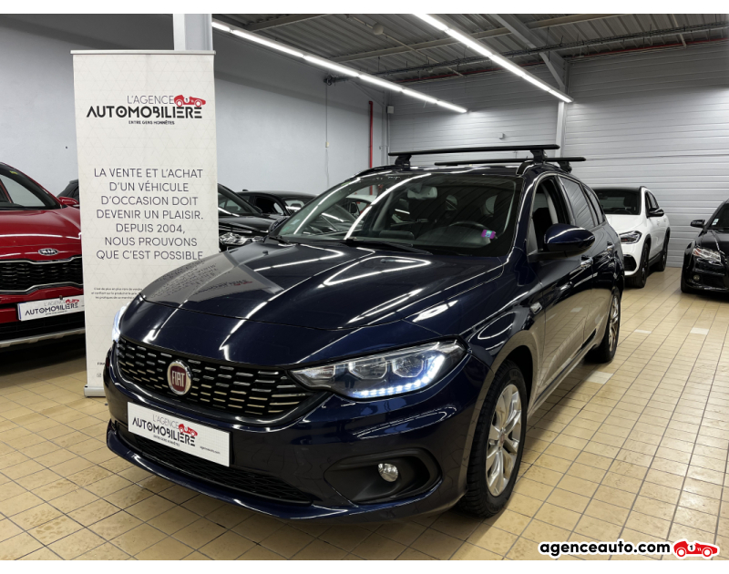 Gebrauchtwagenkauf, Günstige Gebrauchtwagen | Automobilienagentur Fiat Tipo SW 1.6 MJT 120 LOUNGE START-STOP Bleu Jahr 2019 Manuelle Diesel