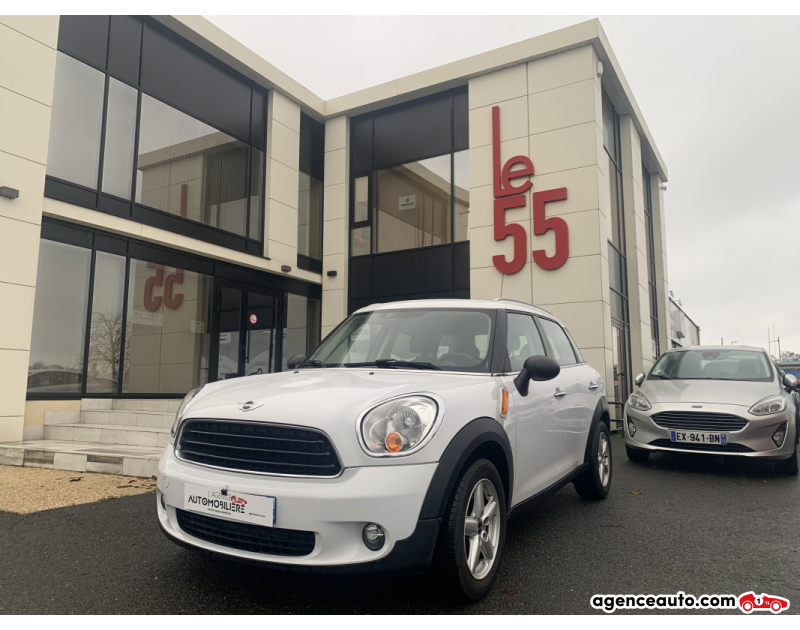 Achat voiture occasion, Auto occasion pas cher | Agence Auto Mini Countryman 1.6 d pack salt Blanc Année 2013 Manuelle Diesel