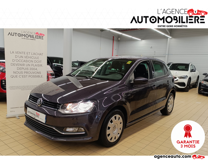 Gebrauchtwagenkauf, Günstige Gebrauchtwagen | Automobilienagentur Volkswagen Polo V 1.4 TDI 90 BLUEMOTION LOUNGE Violet Jahr 2015 Manuelle Diesel
