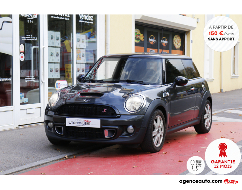 Aankoop Gebruikte Auto, Goedkope Gebruikte Auto | Agence Auto Mini Mini (R56) Cooper SD 2.0 143 BVM (Sièges chauffants, GPS, BT) Gris Jaar 2011 Manuelle Diesel