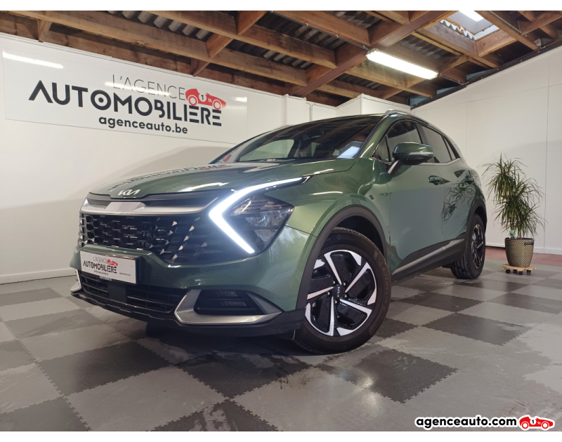 Achat voiture occasion, Auto occasion pas cher | Agence Auto Kia Sportage 1.6 T-GDi MHEV Pulse DCT 150Ch Boite Automatique/ Garantie Kia 03/2030 Vert Année 2023 Automatique Hybride