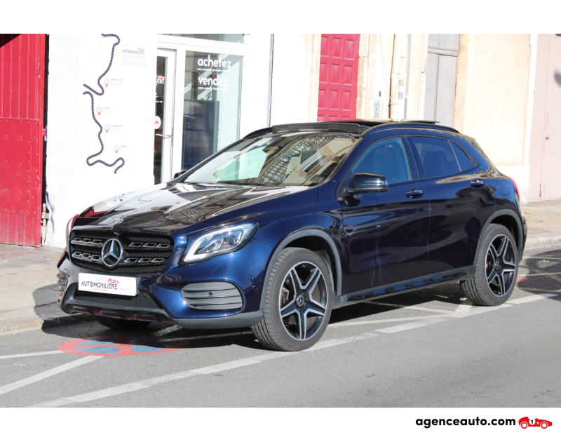 Compra de Carros Usados, Carros Usados Baratos | Auto Immo Mercedes Classe GLA 2.2 220 D 177 FASCINATION 4MATIC 7G-DCT BVA (Toit ouvrant, Entretien complet Mercedes, ..) Bleu Ano 2018 Automatique Diesel