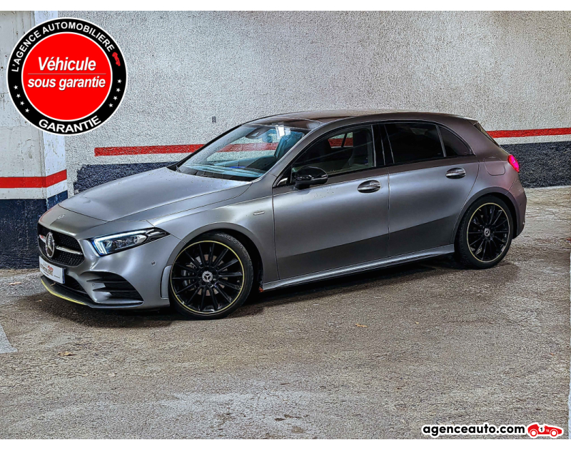 Achat voiture occasion, Auto occasion pas cher | Agence Auto Mercedes Classe A A 200 AMG Line Edtion 1 7G-DCT 1ère Main Gris Année 2018 Automatique Essence