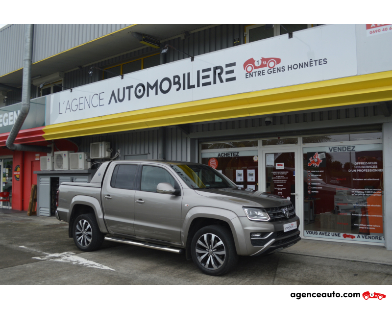 Achat voiture occasion, Auto occasion pas cher | Agence Auto Volkswagen Amarok 3.0 V6 TDI 258 4MOTION AVENTURA Gris Année 2019 Automatique Diesel