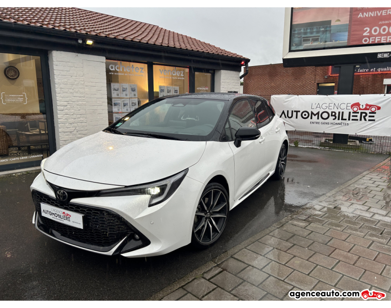 Achat voiture occasion, Auto occasion pas cher | Agence Auto Toyota Corolla XII (2) 2.0 HYBRIDE 196 GR SPORT PACK TECHNO Blanc Année 2023 Automatique Hybride