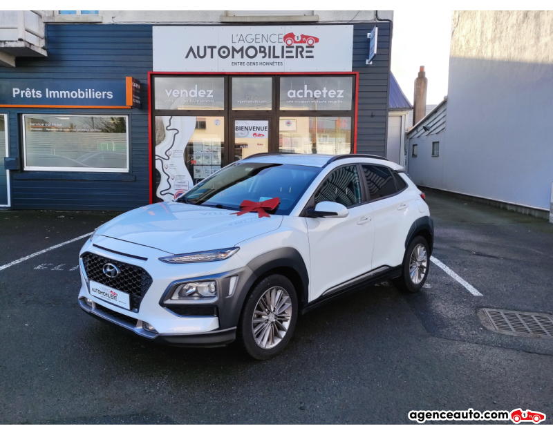 Achat voiture occasion, Auto occasion pas cher | Agence Auto Hyundai KONA Essence 120ch BVM6 EDITION 1 Blanc Année 2018 Manuelle Essence