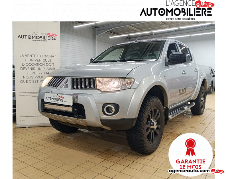 Achat voiture occasion, Auto occasion pas cher | Agence Auto Mitsubishi L200 DOUBLE CAB 2.5 TD 180 INTENSE 4WD Gris Année 2013 Manuelle Diesel