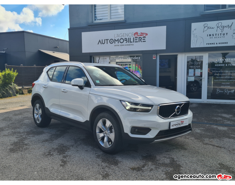 Achat voiture occasion, Auto occasion pas cher | Agence Auto Volvo XC40 1.5 T2 129 MOMENTUM BUSINESS 2WD GEARTRONIC 8 Blanc Année 2021 Automatique Essence