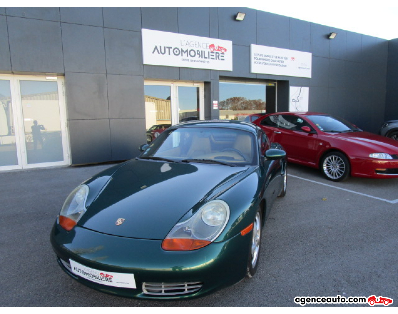 Gebrauchtwagenkauf, Günstige Gebrauchtwagen | Automobilienagentur Porsche Boxster 2.7 L 220 CV Type 986 Hard-Top Cayman Look Vert Jahr 2001 Manuelle Essence