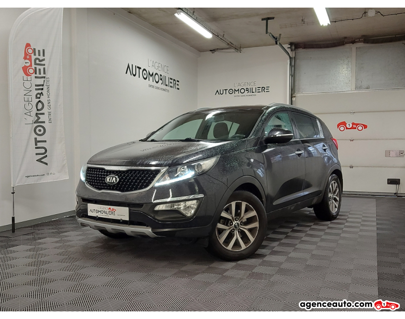 Compra de Coches Usados, Coches Usados Baratos %'|'% Agence Auto Kia Sportage III 1.7 CRDI 115 PREMIUM 2WD Noir Año 2016 Manuelle Diesel