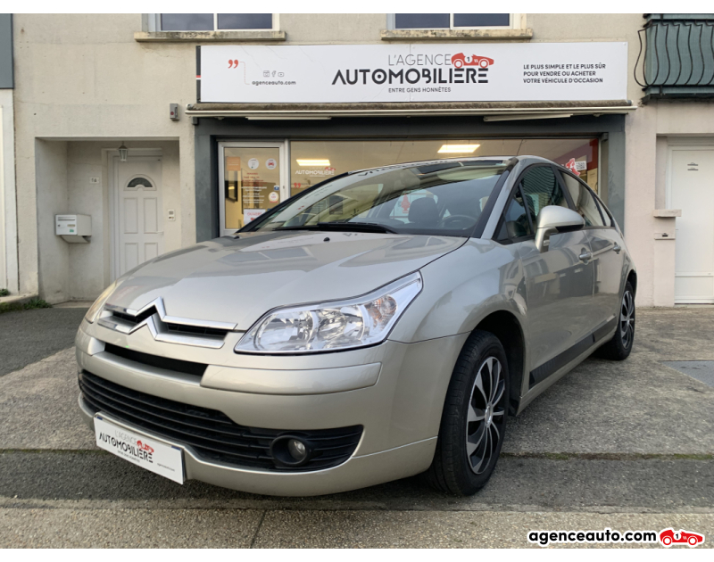 Achat voiture occasion, Auto occasion pas cher | Agence Auto Citroen C4 1.6 HDi 90 cv - Confort Beige Année 2008 Manuelle Diesel