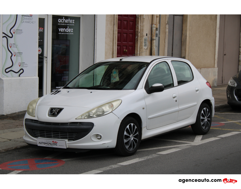 Compra de Coches Usados, Coches Usados Baratos %'|'% Agence Auto Peugeot 206+ 1.4 HDI 70 TRENDY (Climatisation, bluetooth,..) Blanc Año 2011 Manuelle Diesel