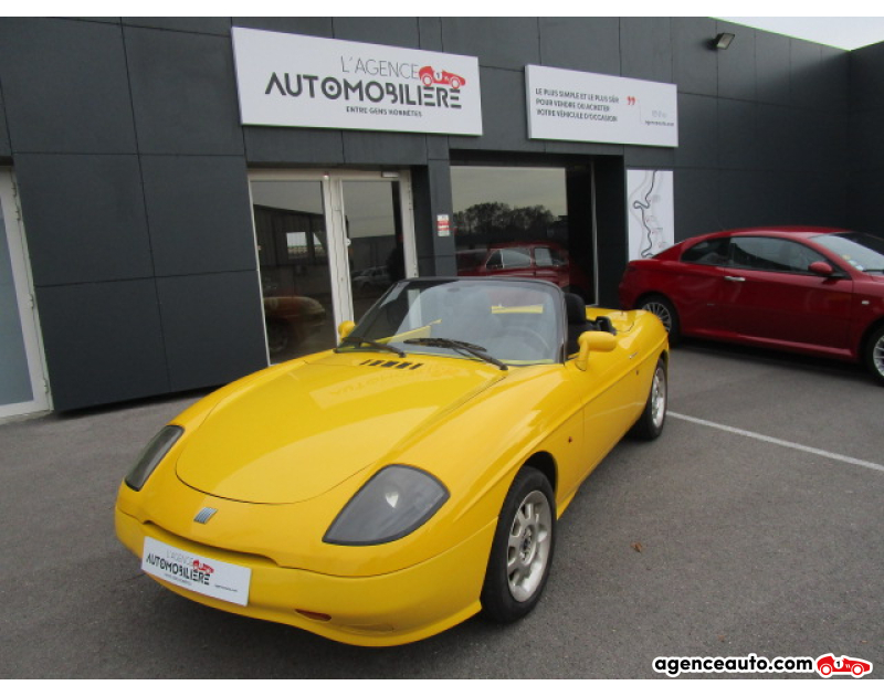 Achat voiture occasion, Auto occasion pas cher | Agence Auto Fiat Barchetta 1.8L 130 Cv Spider 16S Jaune Année 1995 Manuelle Essence