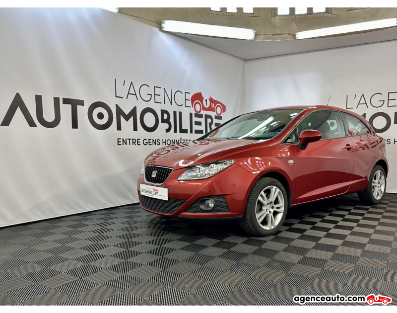 Gebrauchtwagenkauf, Günstige Gebrauchtwagen | Automobilienagentur Seat Ibiza 1.9 TDI 105 SPORT Bordeaux Jahr 2009 Manuelle Diesel