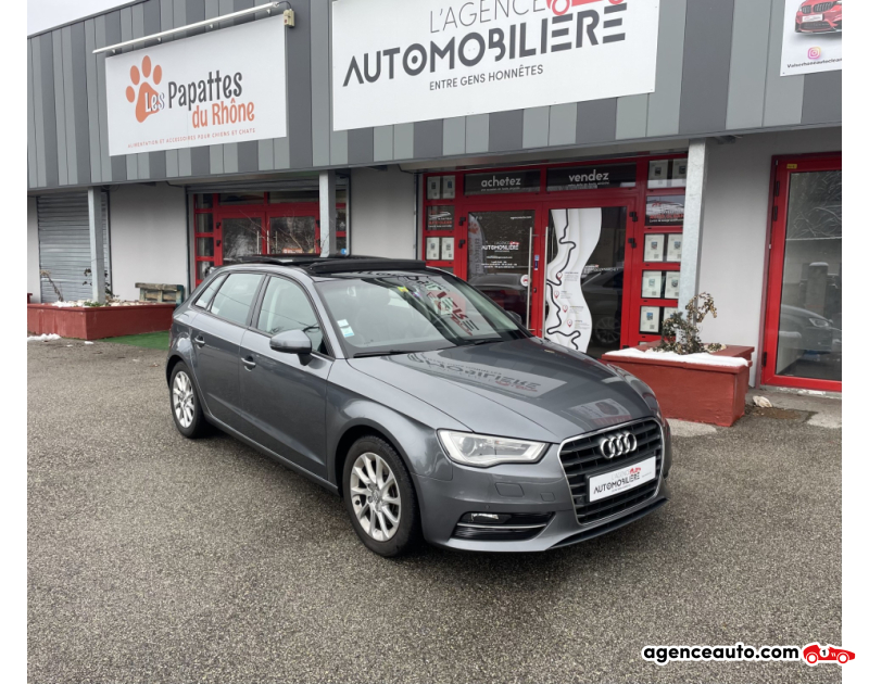 Acquisto Auto Usate, Auto Usate Economiche | Agenzia Automobiliare Audi A3 Sportback Sportback 1.8 TFSI 180 cv AMBITION LUXE S-TRONIC Gris Anno 2013 Automatique Essence