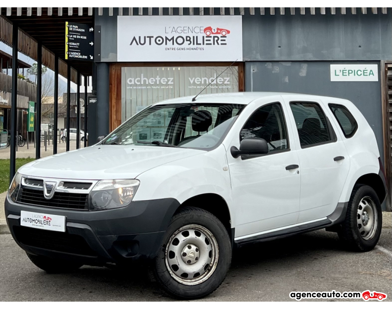Achat voiture occasion, Auto occasion pas cher | Agence Auto Dacia Duster 1.6 16v 105ch 4x4 / 1°Main Blanc Année 2011 Manuelle Essence