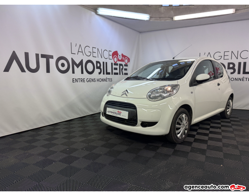 Achat voiture occasion, Auto occasion pas cher | Agence Auto Citroen C1 1.0 ATTRACTION 3P Blanc Année 2010 Manuelle Essence