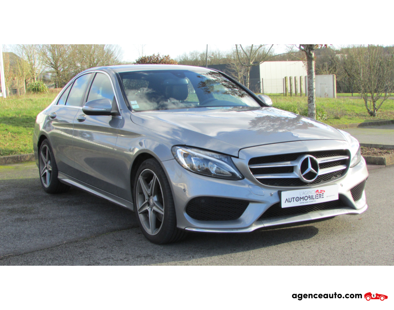 Aankoop Gebruikte Auto, Goedkope Gebruikte Auto | Agence Auto Mercedes Classe C 180 CDI SPORTLINE PACK AMG Gris Jaar 2015 Manuelle Diesel